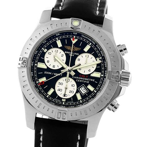 breitling colt chronogr|copy Breitling colt chronograph watch.